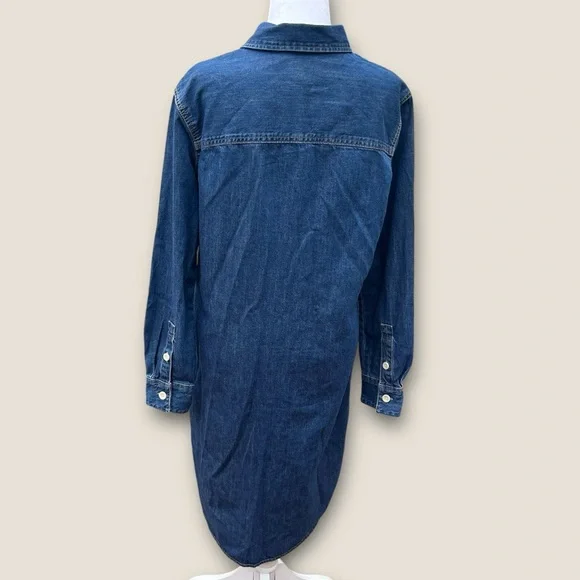 LEE Take‎ a Tumble Denim Shirt Dress NWT | Size S (Oversized Fit) - Picture 5 of 11